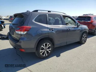 2021 Subaru Forester Limited with VIN JF2SKAUC4MH465791, listed as a Copart auction lot 61262395 with 36,232 mi miles and Salvage title. Bid and sale history available at DreamBid. Image 3.