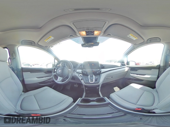 2024 Honda Odyssey EX-L with VIN 5FNRL6H63RB046690, listed as a Copart auction lot 51444685 with 7,829 mi miles and Salvage Title. Bid and sale history available at DreamBid. Image 14.