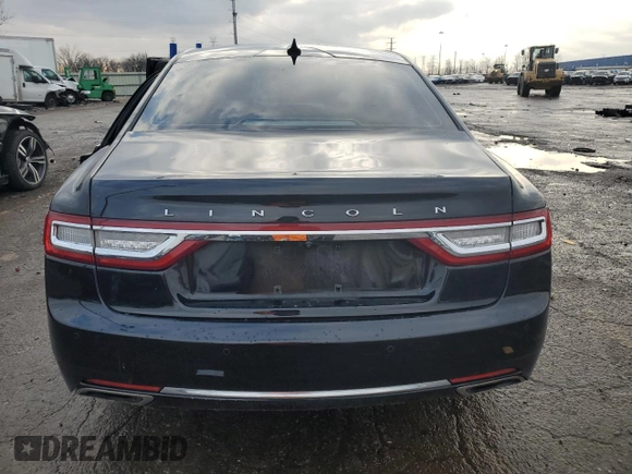 2019 Lincoln Continental Select with VIN 1LN6L9TK7K5602477, listed as a Copart auction lot 83822064 with 62,950 mi miles and Clean Title. Bid and sale history available at carsss.com. Image 6.