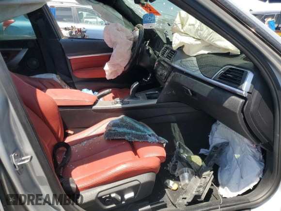 2018 BMW 3 Series 330i with VIN WBA8B9C55JAE21989, listed as a Copart auction lot 59636285 with Not provided miles and Salvage title. Bid and sale history available at DreamBid. Image 7.
