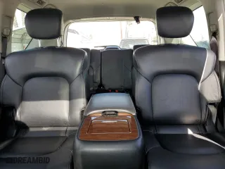 2018 Infiniti QX80 with VIN JN8AZ2NF3J9660604, listed as a Copart auction lot 52413665 with 0 mi miles and Salvage Title. Bid and sale history available at carsss.com. Image 10.
