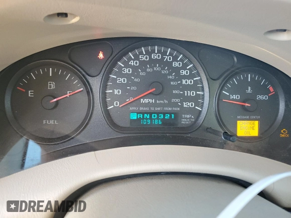 2002 Chevrolet Impala z VIN 2G1WF52E729361600, wystawiony jako Copart lot #42308905 z przebiegiem 109 186 mil mil oraz Czysty tytuł • Clean title. Historia ofert i sprzedaży dostępna na DreamBid. Obrazek 9.