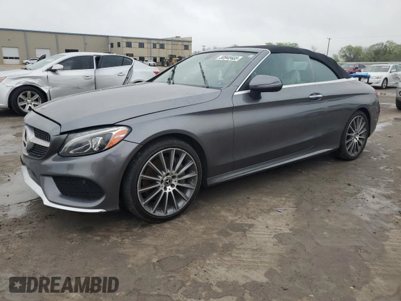2018 Mercedes-Benz C 300 with VIN WDDWK4JB4JF603582, listed as a Copart auction lot 50948405 with 128,736 mi miles and Clean Title. Bid and sale history available at DreamBid. Image 1.