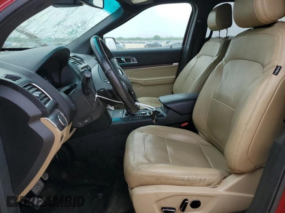 2016 Ford Explorer Limited with VIN 1FM5K7F87GGB41683, listed as a Copart auction lot 52036405 with 95,414 mi miles and Clean Title. Bid and sale history available at DreamBid. Image 7.