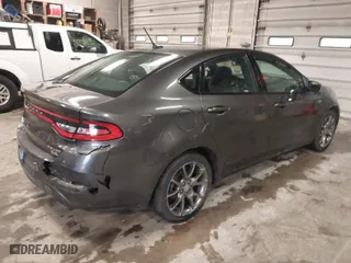 2014 Dodge Dart SXT with VIN 1C3CDFBB3ED904397, listed as a IAAI auction lot 41841198 with 121,957 mi miles. Bid and sale history available at carsss.com. Image 4.