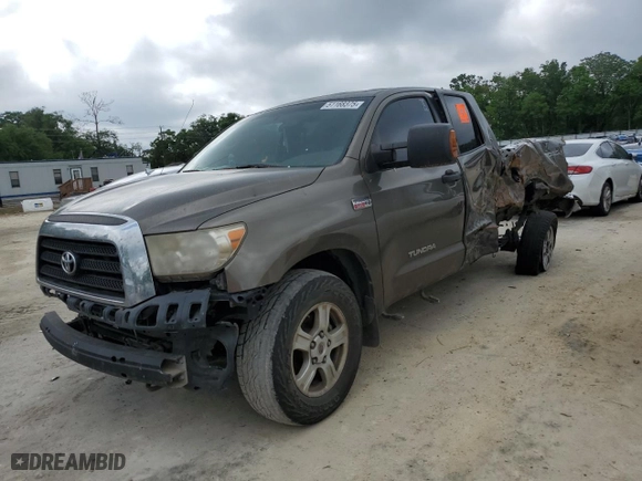 2007 Toyota Tundra SR5 with VIN 5TFRV54117X020526, listed as a Copart auction lot 51168375 with 0 mi miles and Clean Title. Bid and sale history available at carsss.com. Image 1.