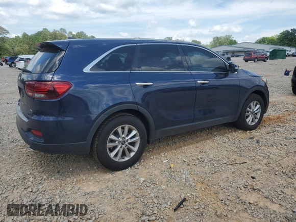 2019 Kia Sorento LX with VIN 5XYPG4A57KG462354, listed as a Copart auction lot 54949855 with 139,662 mi miles and Non Repairable. Bid and sale history available at DreamBid. Image 3.