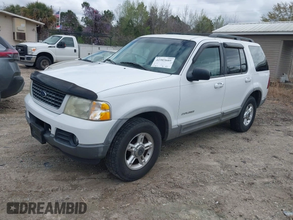 2002 Ford Explorer XLT with VIN 1FMZU63E02UC91029, listed as a IAAI auction lot 41903605 with 249,827 mi miles and . Bid and sale history available at DreamBid. Image 2.