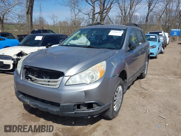 2011 Subaru Outback 2.5i with VIN 4S4BRCAC5B3379776, listed as a IAAI auction lot 41885516 with 284,910 mi miles. Bid and sale history available at carsss.com. Image 17.