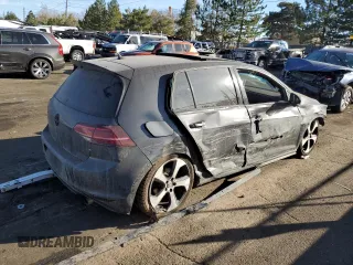 2015 Volkswagen GTI SE with VIN 3VW4T7AU6FM051380, listed as a Copart auction lot 85566824 with 161,716 mi miles and Salvage Title. Bid and sale history available at DreamBid. Image 3.