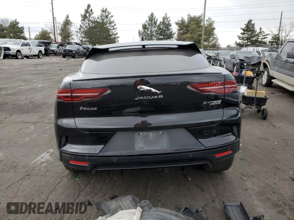 2019 Jaguar I-Pace HSE with VIN SADHD2S13K1F61760, listed as a Copart auction lot 89027055 with 46,924 mi miles and Salvage title. Bid and sale history available at DreamBid. Image 6.