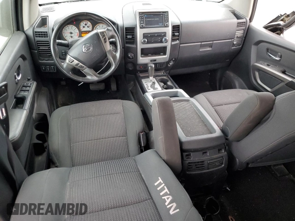 2015 Nissan Titan SV with VIN 1N6BA0ECXFN503651, listed as a Copart auction lot 88101695 with 120,649 mi miles and Salvage title. Bid and sale history available at DreamBid. Image 8.