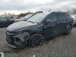 2022 Chevrolet Blazer LT z VIN 3GNKBHR49NS237603, wystawiony jako Copart lot #52944315 z przebiegiem 55 166 mil mil oraz Szkoda całkowita • Salvage title. Historia ofert i sprzedaży dostępna na DreamBid. Obrazek 1.