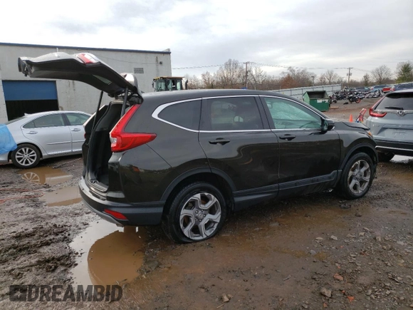 2018 Honda CR-V EX-L with VIN 2HKRW2H82JH698191, listed as a Copart auction lot 70147052 with 34,352 mi miles. Bid and sale history available at carsss.com. Image 3.