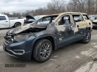 2019 GMC Acadia SLT with VIN 1GKKNMLAXKZ223249, listed as a Copart auction lot 81682714 with 0 mi miles and Salvage Title. Bid and sale history available at carsss.com. Image 1.