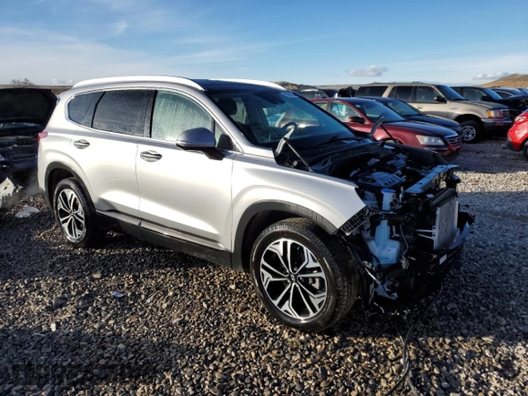2020 Hyundai Santa Fe Limited with VIN 5NMS5CAA6LH297900, listed as a Copart auction lot 87266654 with 74,116 mi miles and Salvage Title. Bid and sale history available at carsss.com. Image 4.