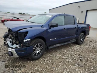 2024 Nissan Titan SV with VIN 1N6AA1EC8RN111919, listed as a Copart auction lot 62330195 with 1,866 mi miles and Salvage title. Bid and sale history available at DreamBid. Image 1.