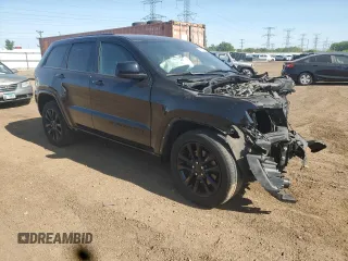 2021 Jeep Grand Cherokee Laredo X with VIN 1C4RJFAG4MC774503, listed as a Copart auction lot 58668275 with Not provided miles and Salvage title. Bid and sale history available at DreamBid. Image 4.