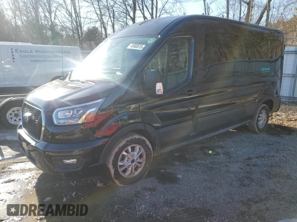 2023 Ford Transit Passenger XL with VIN 1FBAX2C81PKA19298, listed as a Copart auction lot 61276775 with 41,933 mi miles and Non repairable. Bid and sale history available at DreamBid. Image 1.