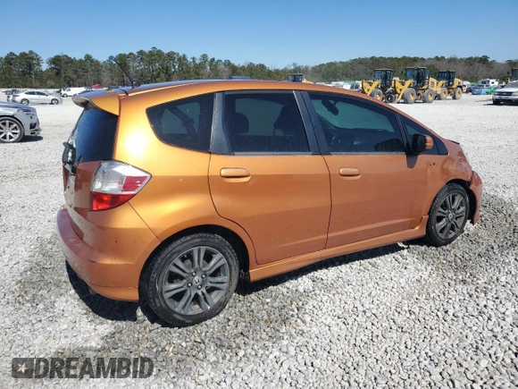 2009 Honda Fit Sport with VIN JHMGE88469S039293, listed as a Copart auction lot 47096105 with 227,975 mi miles and Salvage Title. Bid and sale history available at carsss.com. Image 3.