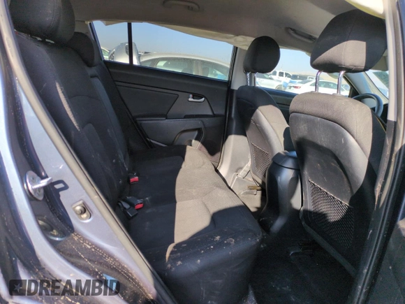 2012 Kia Sportage LX with VIN KNDPB3A22C7328493, listed as a Copart auction lot 88699325 with 123,994 mi miles and Salvage Title. Bid and sale history available at carsss.com. Image 10.
