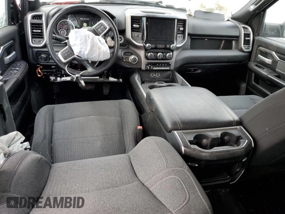 2019 Ram 2500 Big Horn with VIN 3C6UR5DJ0KG514296, listed as a Copart auction lot 42003195 with 81,130 mi miles and Salvage Title. Bid and sale history available at carsss.com. Image 8.