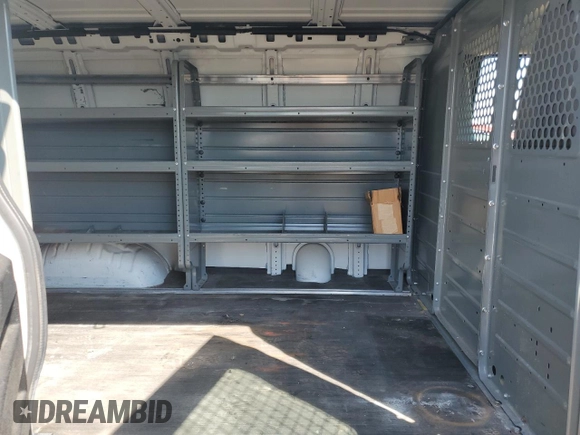 2014 Chevrolet Express Cargo Van with VIN 1GCWGFCA4E1122858, listed as a Copart auction lot 72409114 with 137,908 mi miles and Salvage Title. Bid and sale history available at carsss.com. Image 10.