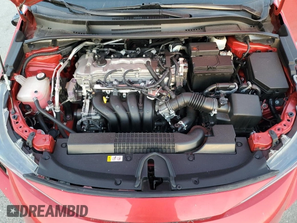 2021 Toyota Corolla LE with VIN 5YFEPMAE4MP166567, listed as a Copart auction lot 52805805 with 81,209 mi miles and Salvage Title. Bid and sale history available at DreamBid. Image 11.
