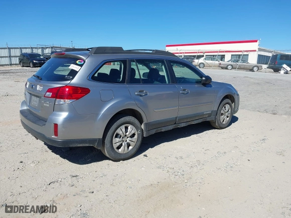 2011 Subaru Outback 2.5i with VIN 4S4BRBAC9B1341974, listed as a IAAI auction lot 41693877 with 337,459 mi miles. Bid and sale history available at carsss.com. Image 4.