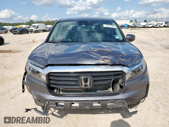 2023 Honda Ridgeline RTL z VIN 5FPYK3F54PB043289, wystawiony jako Copart lot #59173065 z przebiegiem 34 219 mil mil oraz Szkoda całkowita • Salvage title. Historia ofert i sprzedaży dostępna na DreamBid. Obrazek 5.