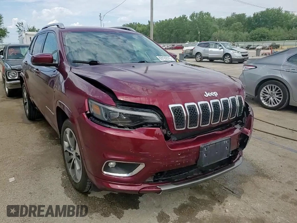 2019 Jeep Cherokee Overland с VIN 1C4PJMJN6KD174101, выставлен на аукционе Copart как лот 63122515 с пробегом 60 405 миль миль и Списание • Salvage title. История ставок и продаж доступна на DreamBid. Изображение 14.
