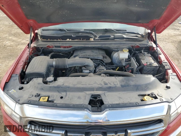 2020 Ram 1500 Big Horn with VIN 1C6SRFFT2LN126099, listed as a Copart auction lot 57753095 with 21,419 mi miles and Salvage title. Bid and sale history available at DreamBid. Image 11.