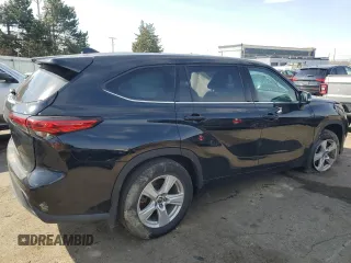 2020 Toyota Highlander LE with VIN 5TDZZRAH6LS503801, listed as a Copart auction lot 47546565 with 86,379 mi miles and Salvage title. Bid and sale history available at DreamBid. Image 3.