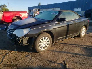 2010 Chrysler Sebring LX with VIN 1C3BC4EB8AN177048, listed as a Copart auction lot 76697894 with 126,572 mi miles and Salvage Title. Bid and sale history available at carsss.com. Image 1.
