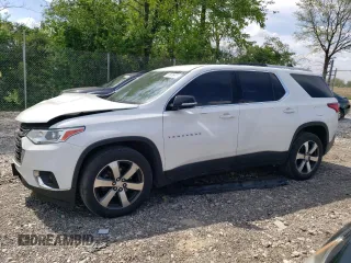 2018 Chevrolet Traverse LT with VIN 1GNEVHKW0JJ177576, listed as a Copart auction lot 55978975 with 168,800 mi miles and Salvage title. Bid and sale history available at DreamBid. Image 1.