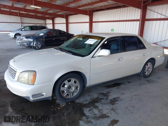 2003 Cadillac DeVille with VIN 1G6KD54Y83U252542, listed as a IAAI auction lot 40646979 with 131,202 mi miles. Bid and sale history available at carsss.com. Image 2.