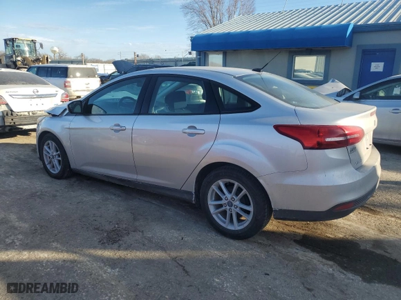 2018 Ford Focus SE with VIN 1FADP3F29JL222906, listed as a Copart auction lot 46925895 with 36,494 mi miles and Salvage Title. Bid and sale history available at carsss.com. Image 2.
