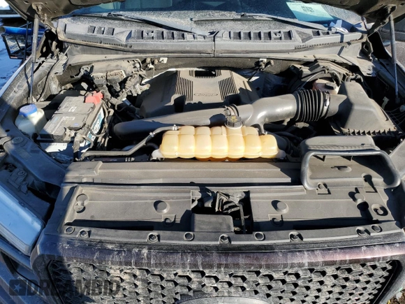 2018 Ford F-150 XL with VIN 1FTEW1EG4JFC11412, listed as a Copart auction lot 42422455 with 87,778 mi miles and Salvage Title. Bid and sale history available at carsss.com. Image 11.