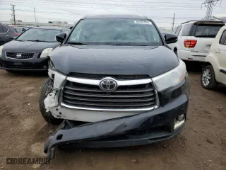 2015 Toyota Highlander Limited with VIN 5TDDKRFH1FS120621, listed as a Copart auction lot 49287555 with 90,933 mi miles and Salvage Title. Bid and sale history available at carsss.com. Image 5.