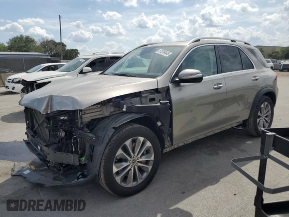 2021 Mercedes-Benz GLE 450 z VIN 4JGFB5KB0MA500736, wystawiony jako Copart lot #51299445 z przebiegiem 38 341 mil mil oraz Szkoda całkowita • Salvage title. Historia ofert i sprzedaży dostępna na DreamBid. Obrazek 1.