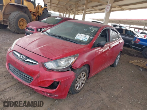 2012 Hyundai Accent GLS z VIN KMHCT4AE1CU233593, wystawiony jako IAAI lot #41789183 z przebiegiem 130 681 mil mil oraz . Historia ofert i sprzedaży dostępna na DreamBid. Obrazek 2.
