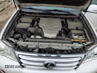2011 Lexus GX 460 with VIN JTJBM7FX2B5023812, listed as a Copart auction lot 48568365 with 166,821 mi miles and Salvage Title. Bid and sale history available at carsss.com. Image 12.