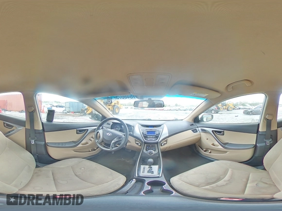 2013 Hyundai Elantra Limited with VIN 5NPDH4AE3DH355331, listed as a Copart auction lot 51640075 with 168,893 mi miles and Salvage Title. Bid and sale history available at DreamBid. Image 14.