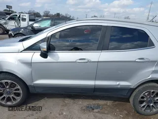 2019 Ford EcoSport Titanium with VIN MAJ6S3KL1KC267698, listed as a IAAI auction lot 41502722 with 83,673 mi miles and . Bid and sale history available at DreamBid. Image 14.