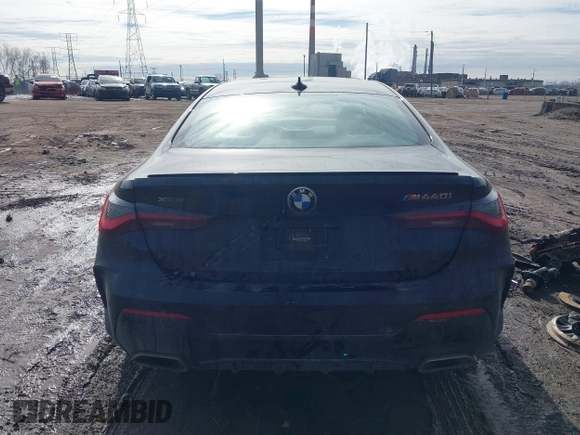 2021 BMW 4 Series M440i xDrive with VIN WBA13AR07MCF99133, listed as a IAAI auction lot 41532804 with 14,983 mi miles and . Bid and sale history available at DreamBid. Image 17.