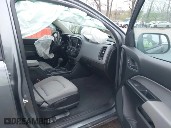 2021 Chevrolet Colorado 2WD Work Truck with VIN 1GCGSBEA6M1278097, listed as a IAAI auction lot 42010677 with 20,288 mi miles and . Bid and sale history available at DreamBid. Image 5.