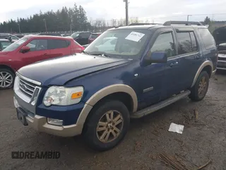 2008 Ford Explorer Eddie Bauer with VIN 1FMEU74878UA78407, listed as a IAAI auction lot 41486762 with Not Provided miles. Bid and sale history available at carsss.com. Image 2.