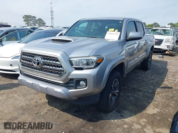2017 Toyota Tacoma SR5 with VIN 5TFAZ5CN3HX042874, listed as a IAAI auction lot 42022752 with 104,013 mi miles and . Bid and sale history available at carsss.com. Image 17.