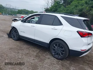 2024 Chevrolet Equinox RS with VIN 3GNAXMEG0RS221656, listed as a IAAI auction lot 42536858 with Not provided miles and . Bid and sale history available at DreamBid. Image 3.