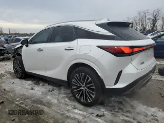 2024 Lexus RX with VIN 2T2BAMCA2RC057977, listed as a Copart auction lot 41660055 with 10,896 mi miles and Salvage Title. Bid and sale history available at carsss.com. Image 2.
